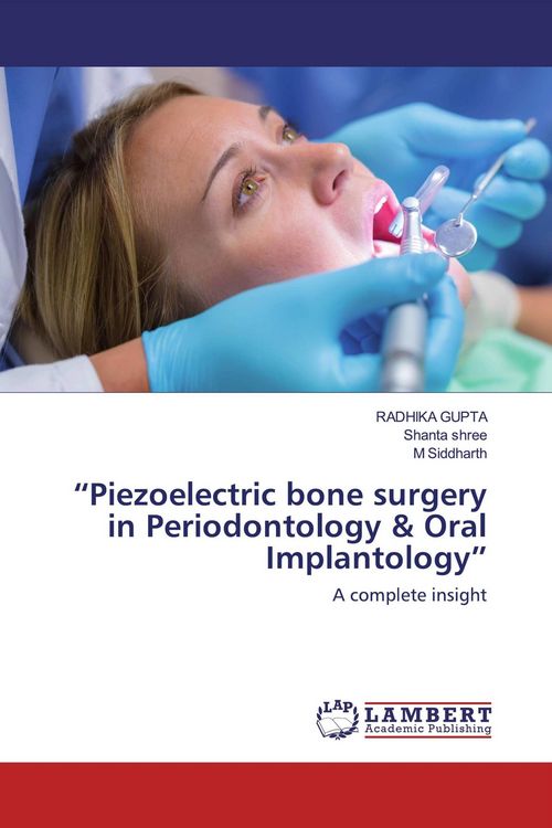 Produktbild: Piezoelectric bone surgery in Periodontology & Oral Implantology