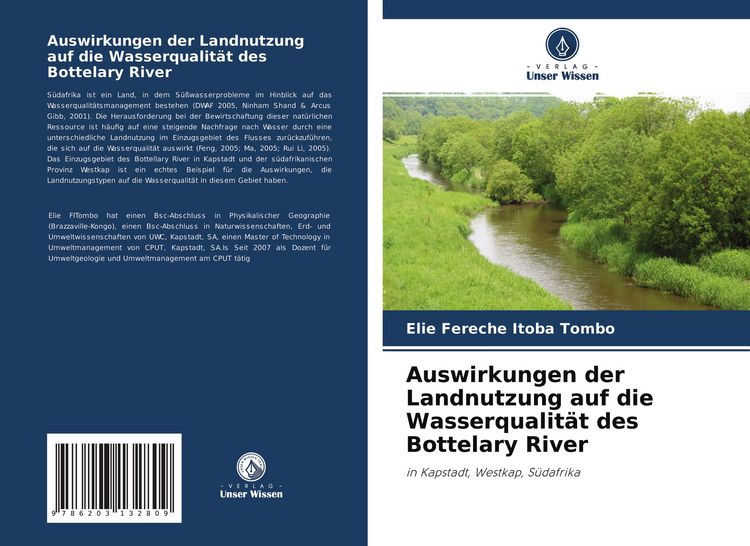 Produktbild: Auswirkungen der Landnutzung auf die Wasserqualit&auml;t des Bottelary River