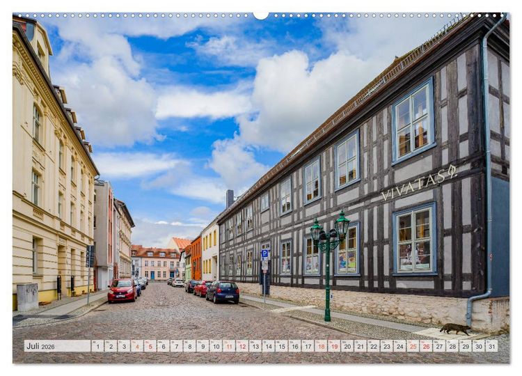 Produktbild: Eberswalde Impressionen (Wandkalender 2026 DIN A2 quer), CALVENDO Monatskalender