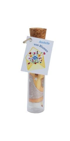 Produktbild: Gl&auml;schen mit Anh&auml;nger Blumen