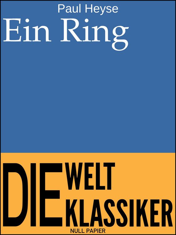 Produktbild: Ein Ring