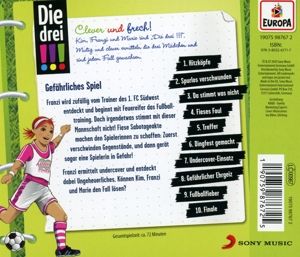 Produktbild: Die drei !!! 70: Gef&auml;hrliches Spiel