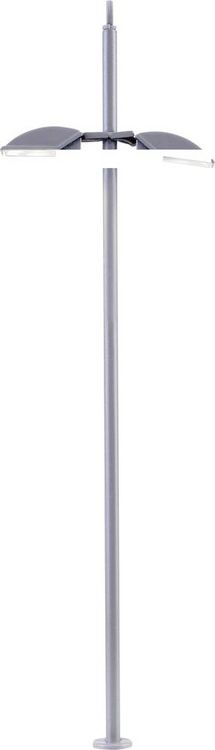 Produktbild: Viessmann Modelltechnik H0 Stra&szlig;enlaterne doppelt Fertigmodell 6034 1St.