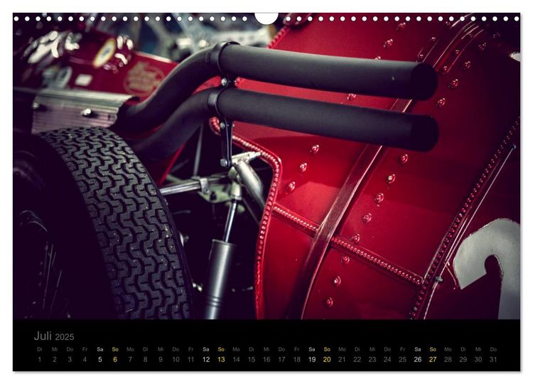 Produktbild: Classic Maserati Racing (Wandkalender 2025 DIN A3 quer), CALVENDO Monatskalender
