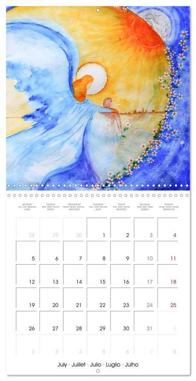 Produktbild: Angels for your soul (Wall Calendar 2027 12 &times; 12 Inch) CALVENDO 12 Month Wall Calendar