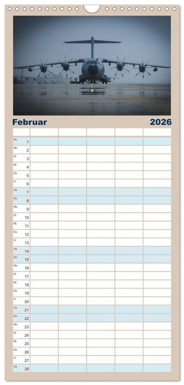 Produktbild: Familienplaner 2026 - A400M LTG 62 mit 5 Spalten (Wandkalender, 21 x 45 cm) CALVENDO