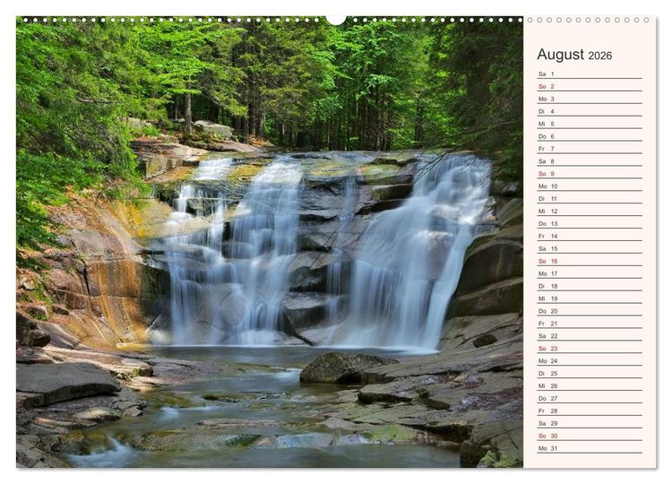 Produktbild: Riesengebirge - Zwischen Schlesien und B&ouml;hmen (Wandkalender 2026 DIN A2 quer), CALVENDO Monatskalender