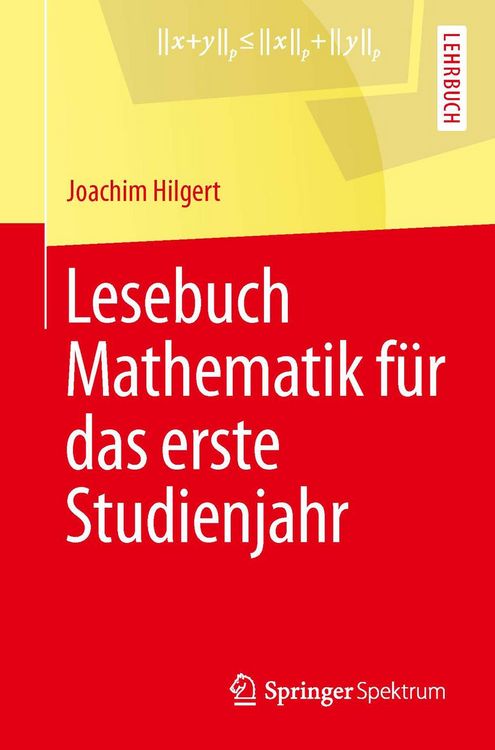 Produktbild: Lesebuch Mathematik f&uuml;r das erste Studienjahr