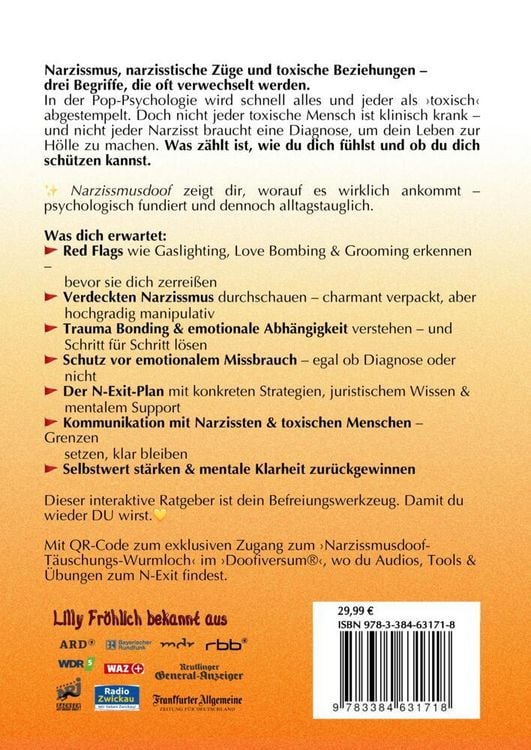 Produktbild: Narzissmusdoof - der doofe Ratgeber, um Red Flags zu erkennen, Gaslighting zu entlarven, frei zu werden