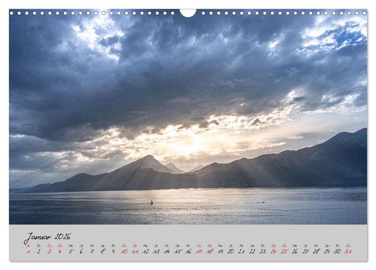 Produktbild: Sehnsuchtsziel Lago di Garda (Wandkalender 2026 DIN A3 quer), CALVENDO Monatskalender