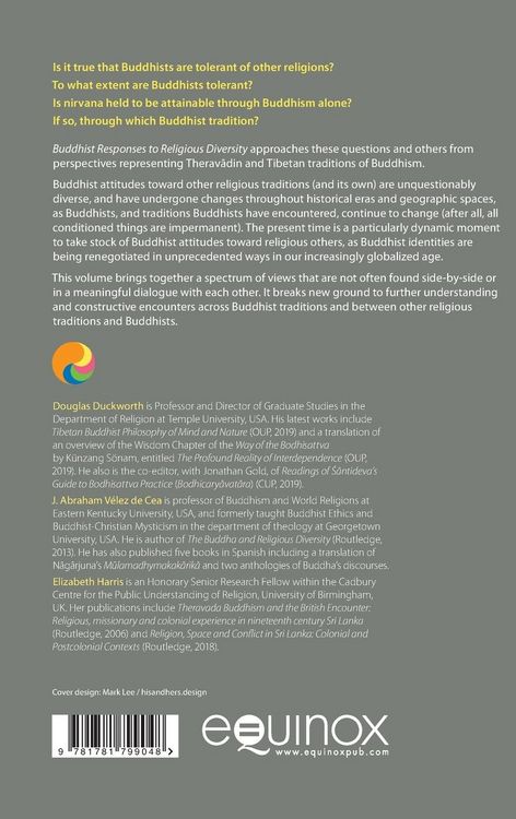 Produktbild: Buddhist Responses to Religious Diversity