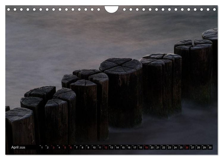 Produktbild: Binz Zingst 2026 (Wandkalender 2026 DIN A4 quer), CALVENDO Monatskalender