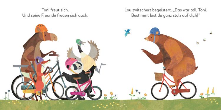Produktbild: Toni & Lou. Toni lernt Rad fahren