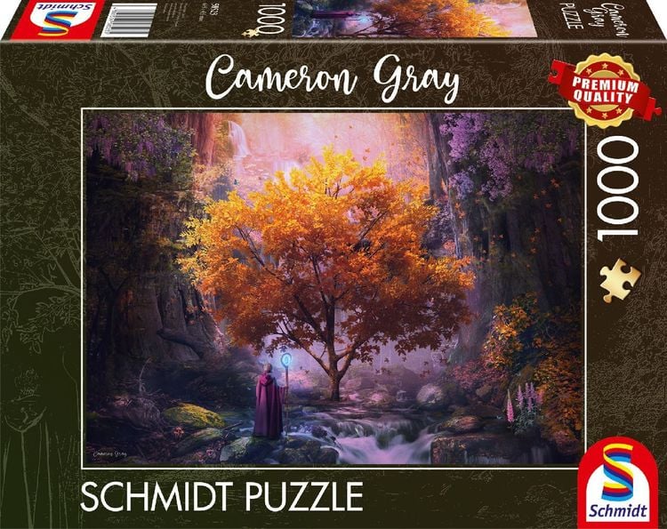 Produktbild: Schmidt Spiele 58523 - Waldeszauber, Puzzle Cameron Gray 1.000 Teile