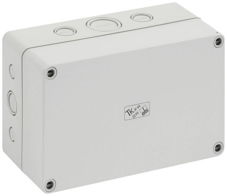 Produktbild: Spelsberg TK PS 1811-8f-m Installations-Geh&auml;use 180 x 110 x 84 Polystyrol (EPS) Lichtgrau (RAL 7035) 1 St.