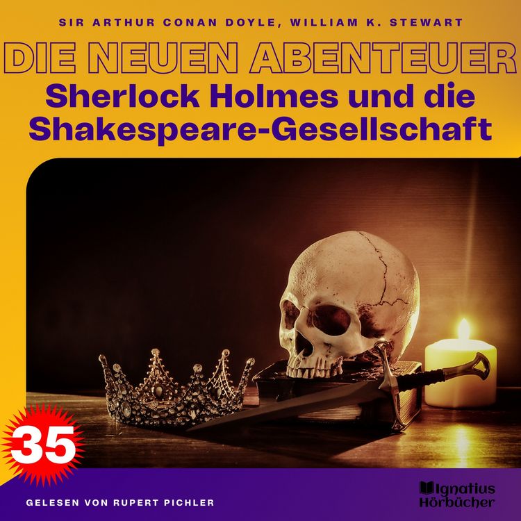 Produktbild: Sherlock Holmes und die Shakespeare-Gesellschaft (Die neuen Abenteuer, Folge 35)