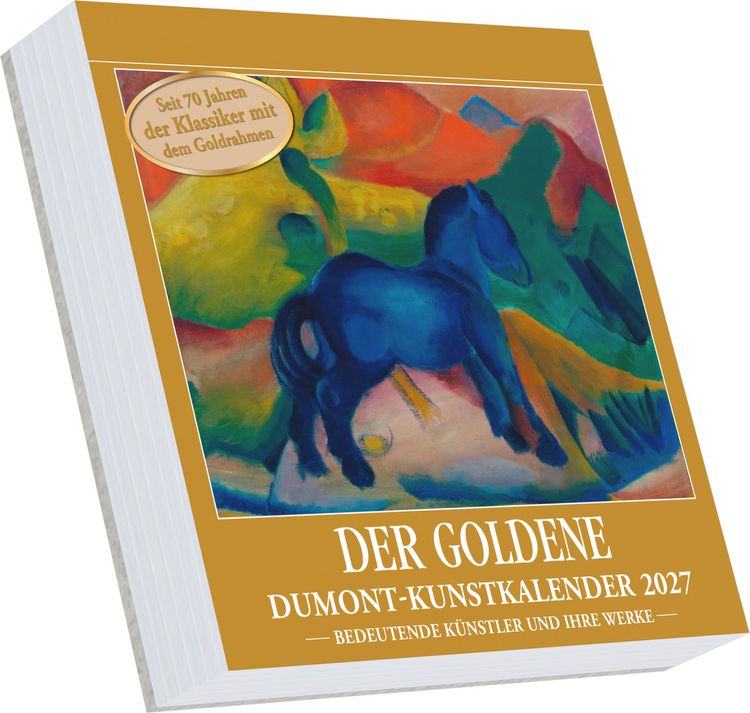 Produktbild: Der Goldene DUMONT-Kunstkalender 2027