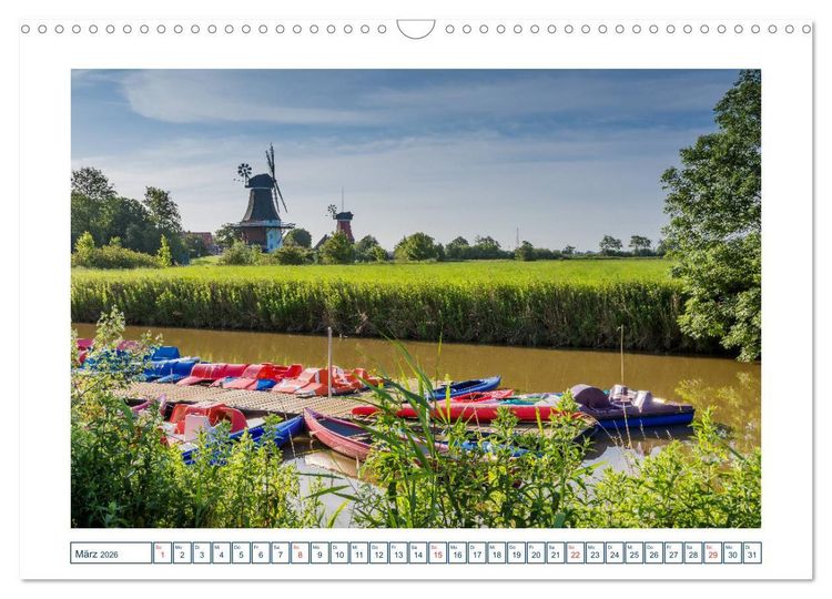 Produktbild: Traumhaftes Ostfriesland (Wandkalender 2026 DIN A3 quer), CALVENDO Monatskalender