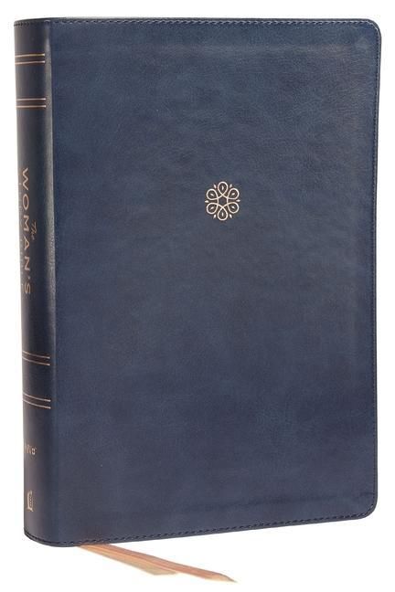 Produktbild: Niv, the Woman's Study Bible, Leathersoft, Blue, Full-Color, Thumb Indexed