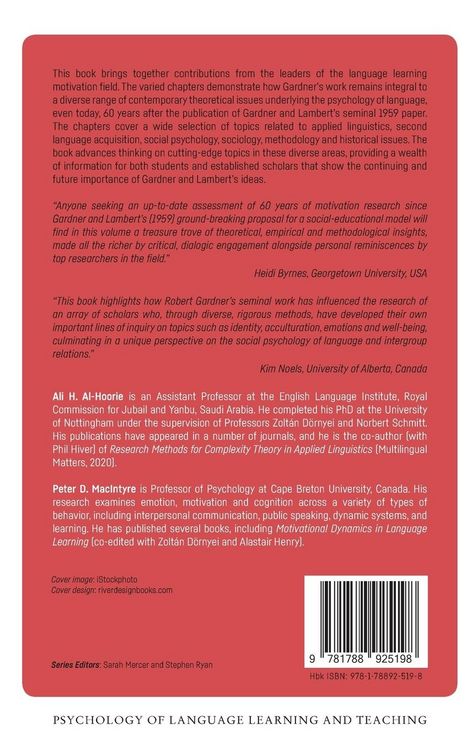 Produktbild: Contemporary Language Motivation Theory