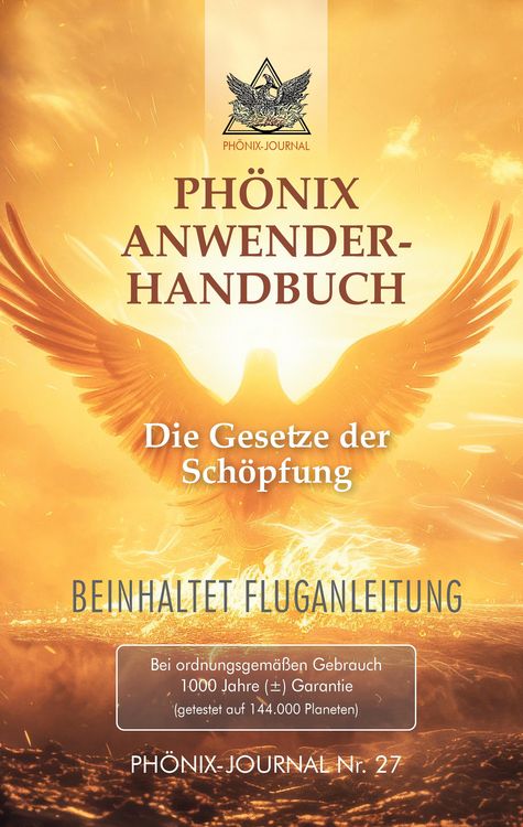 Produktbild: Ph&ouml;nix-Journal Nr. 27: Ph&ouml;nix Anwenderhandbuch