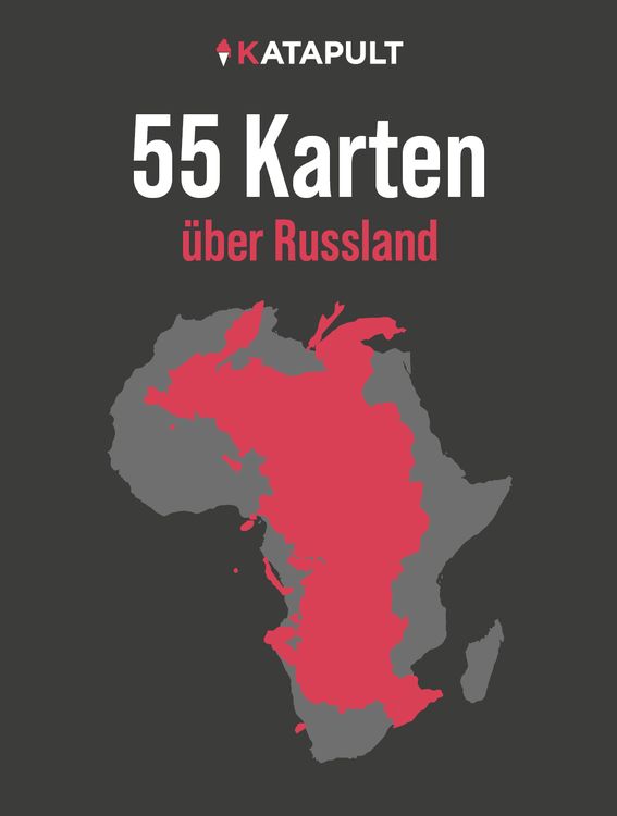 Produktbild: 55 Karten &uuml;ber Russland