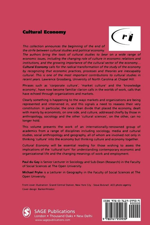 Produktbild: Cultural Economy
