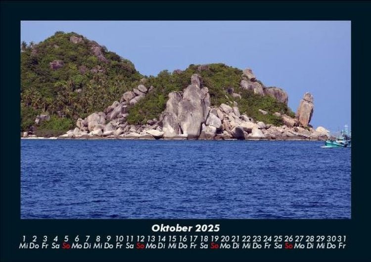 Produktbild: Landschaftskalender 2025 Fotokalender DIN A5