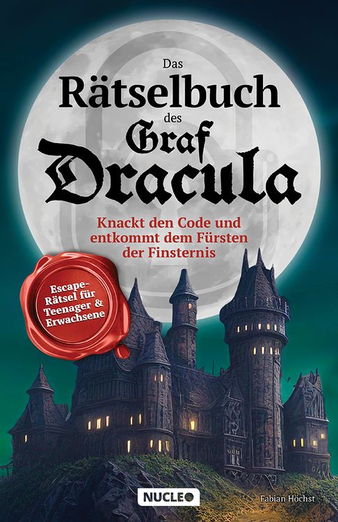 Produktbild: Das R&auml;tselbuch des Graf Dracula: Knackt den Code und entkommt dem F&uuml;rsten der Finsternis