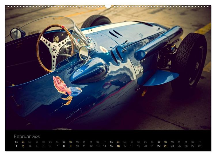 Produktbild: Classic Maserati Racing (hochwertiger Premium Wandkalender 2025 DIN A2 quer), Kunstdruck in Hochglanz