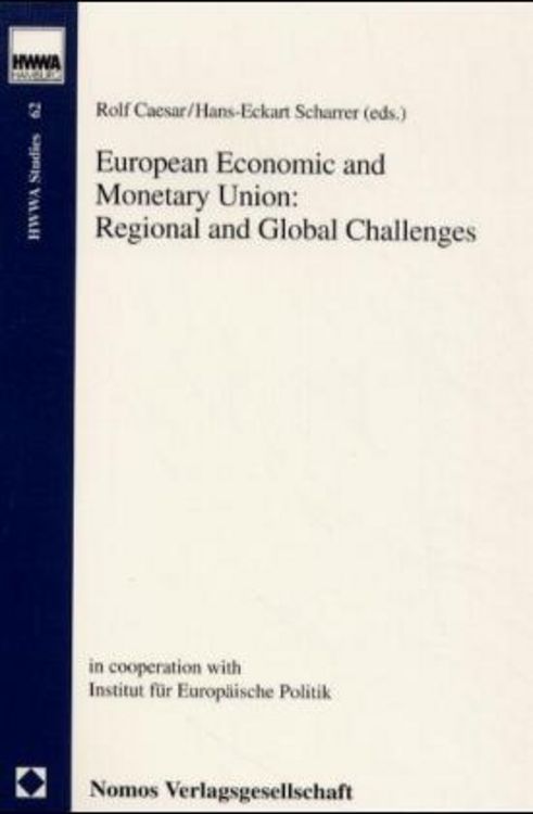 Produktbild: European Economic and Monetary Union: Regional and Global Challenges