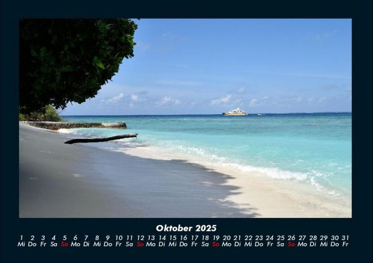 Produktbild: Die sch&ouml;nsten Meereslandschaften 2025 Fotokalender DIN A4
