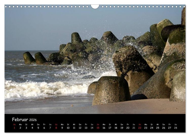 Produktbild: Sylt (Wandkalender 2026 DIN A3 quer), CALVENDO Monatskalender