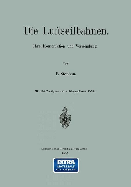 Produktbild: Die Luftseilbahnen