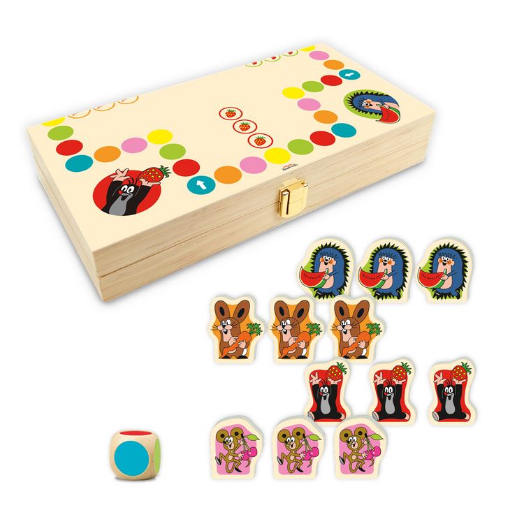 Produktbild: TR&Ouml;TSCH - Der kleine Maulwurf Spiel Ludo