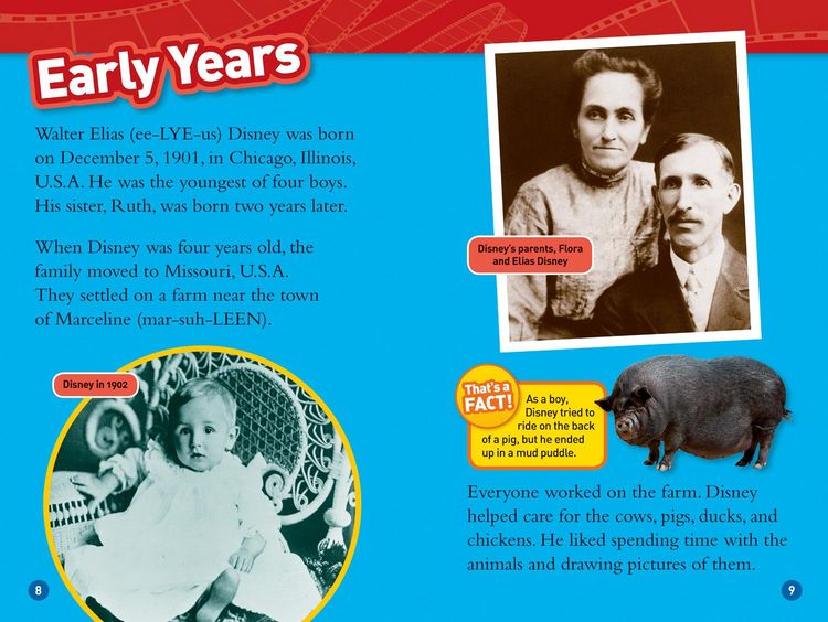 Produktbild: Walt Disney (National Geographic Kids Readers, Level 3)