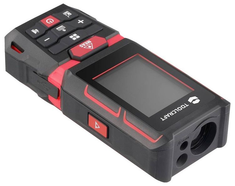 Produktbild: TOOLCRAFT LDM XG60L Laser-Entfernungsmesser 60m