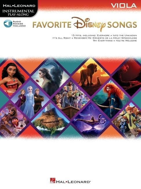 Produktbild: Favorite Disney Songs: Instrumental Play-Along for Viola