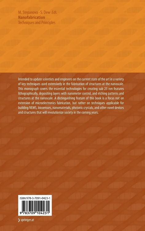 Produktbild: Nanofabrication
