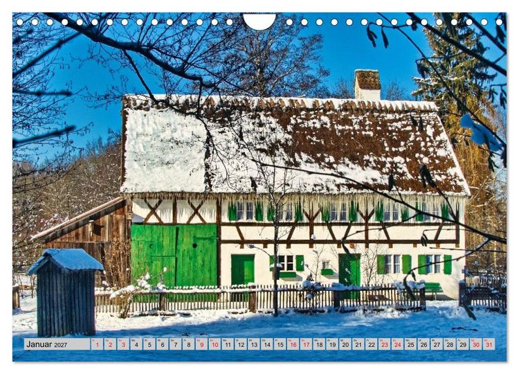 Produktbild: Die Stauden, eine Landschaft aus dem Bilderbuch (Wandkalender 2027 DIN A4 quer), CALVENDO Monatskalender