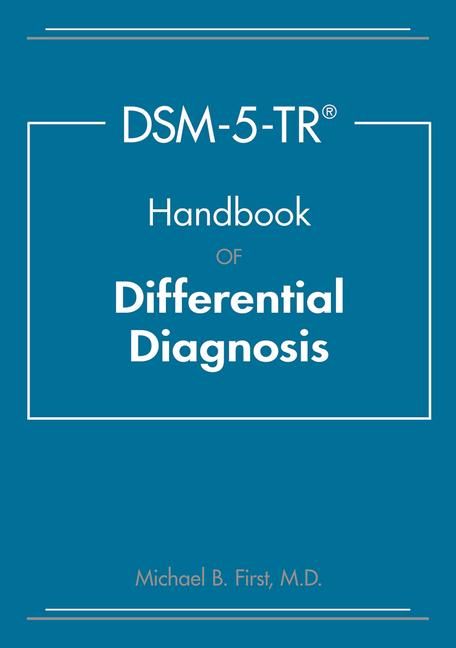Produktbild: DSM-5-TR&reg; Handbook of Differential Diagnosis