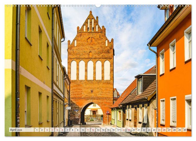 Produktbild: Grimmen Impressionen (hochwertiger Premium Wandkalender 2026 DIN A2 quer), Kunstdruck in Hochglanz