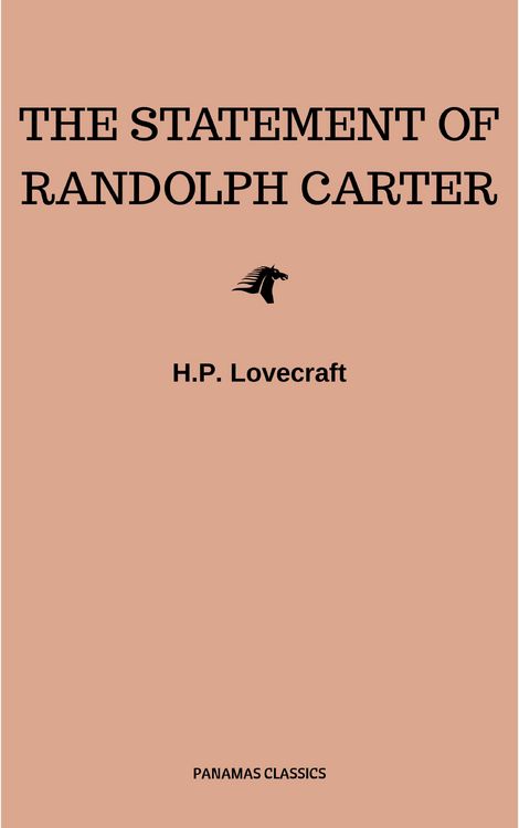 Produktbild: The Statement of Randolph Carter