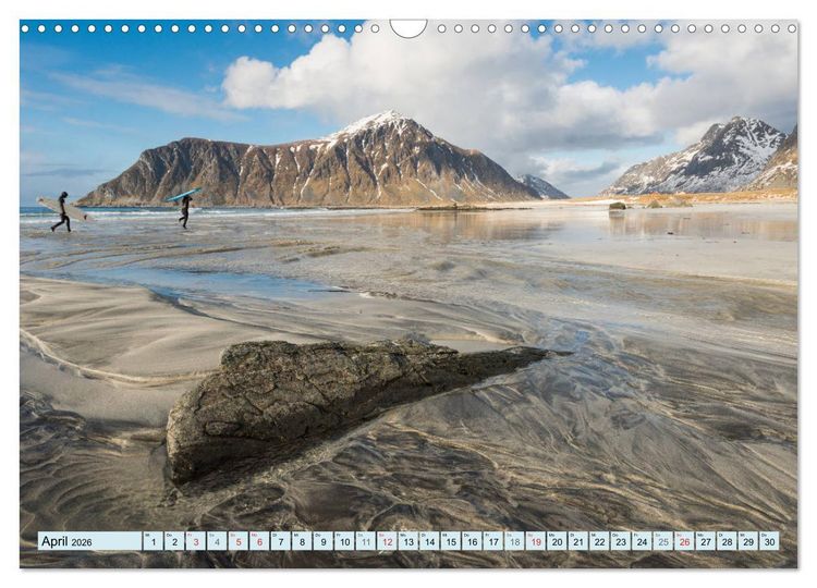 Produktbild: Norwegens Lofoten (Wandkalender 2026 DIN A3 quer), CALVENDO Monatskalender