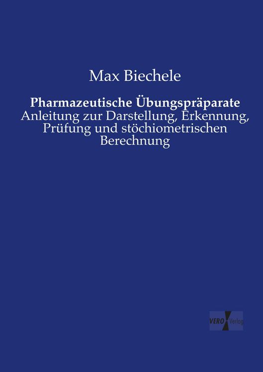 Produktbild: Pharmazeutische &Uuml;bungspr&auml;parate
