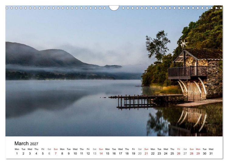 Produktbild: The Lake District 2027 Calendar (Wall Calendar 2027 DIN A3 landscape), CALVENDO 12 Month Wall Calendar