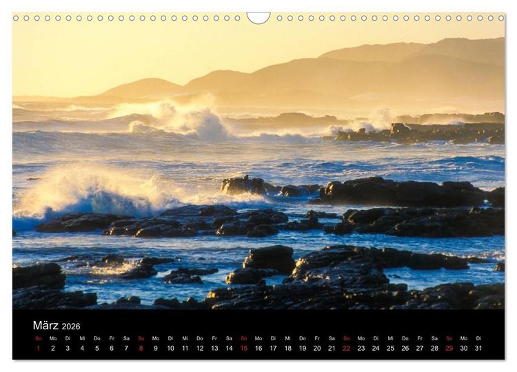 Produktbild: Kapstadt, Winelands und Garden Route (Wandkalender 2026 DIN A3 quer), CALVENDO Monatskalender