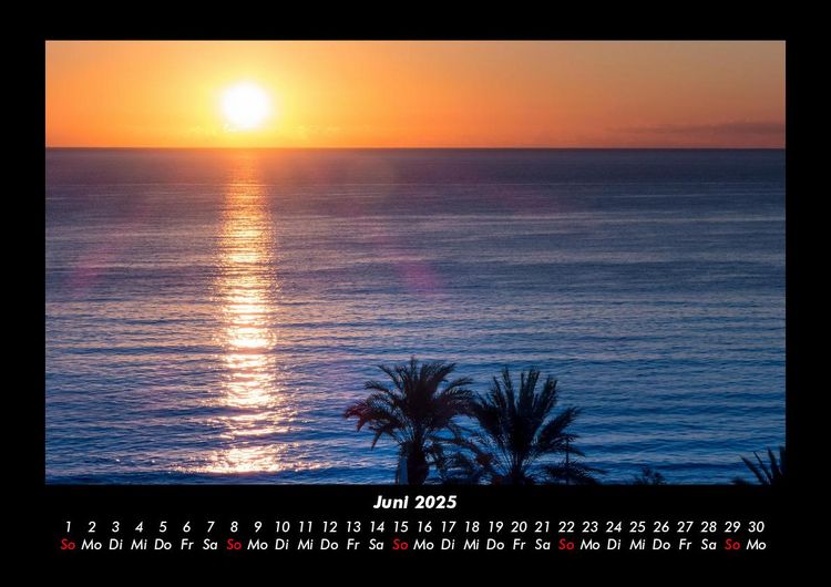 Produktbild: Sonnenunterg&auml;nge 2025 Fotokalender DIN A3