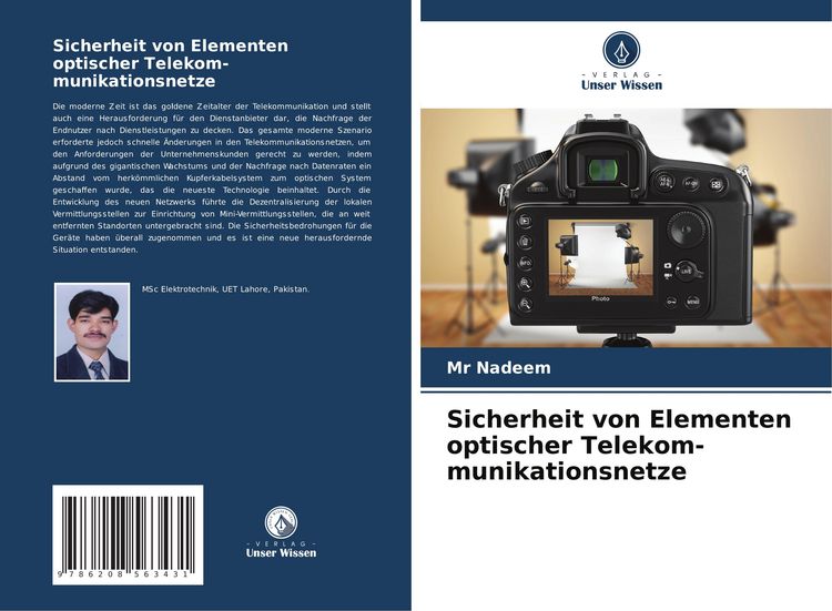 Produktbild: Sicherheit von Elementen optischer Telekom-munikationsnetze