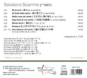 Produktbild: Salvatore Sciarrino: Ai limiti della notte - Sciar